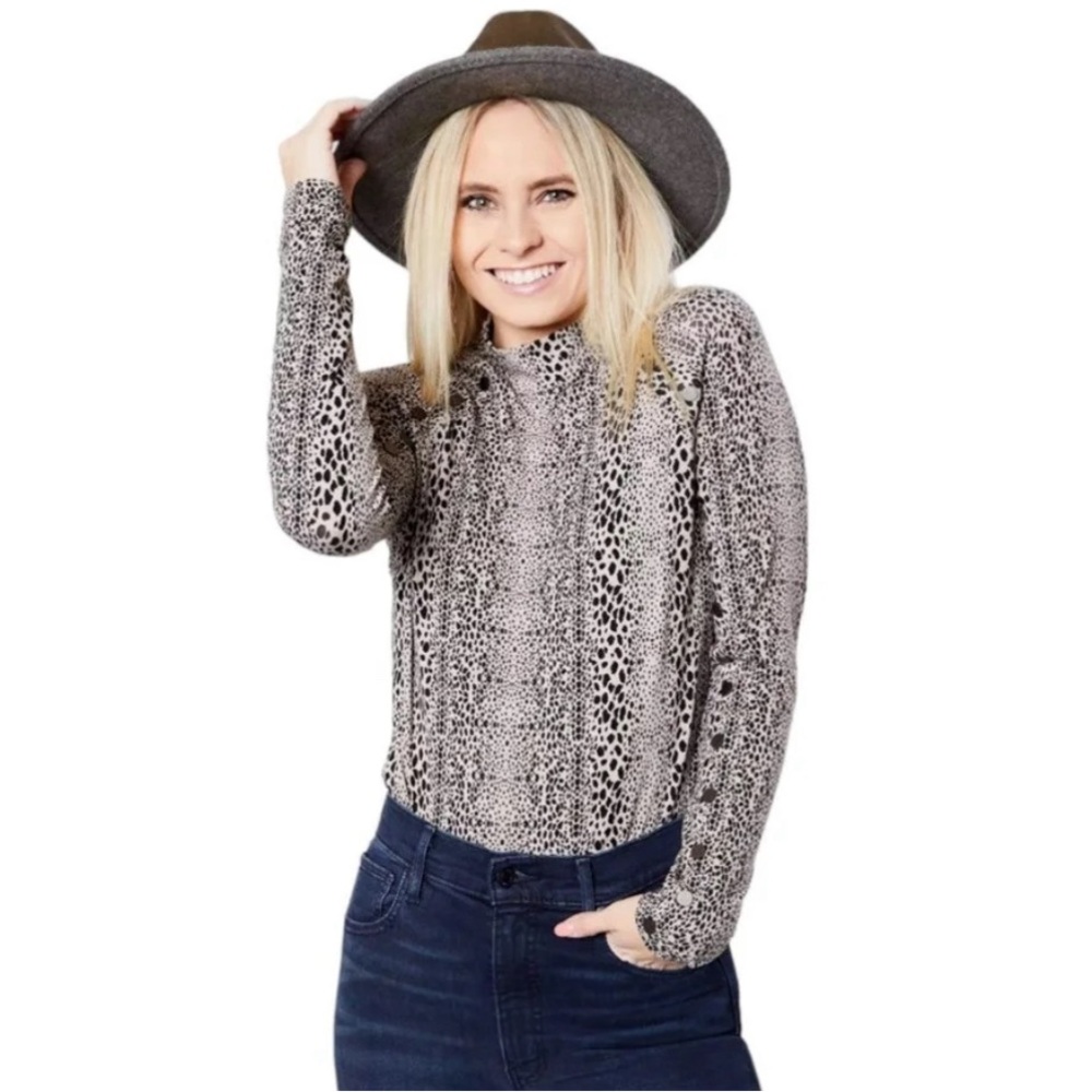 BKE Red Printed Top